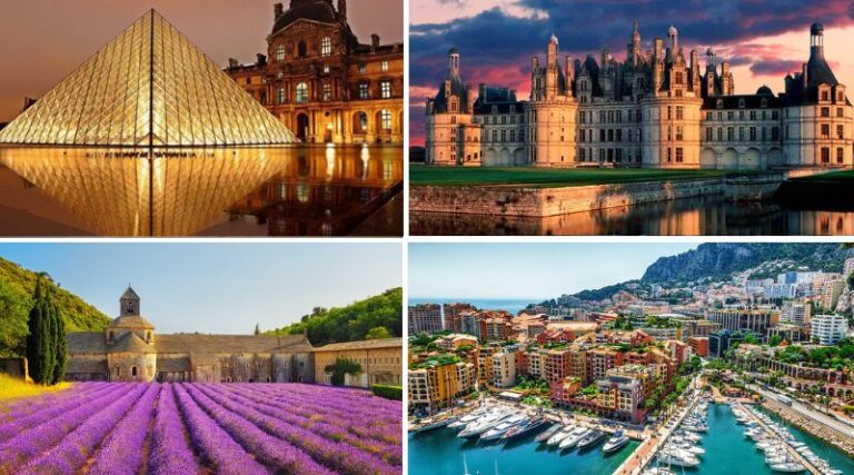 Explorando a França: Descubra 4 Destinos Imperdíveis